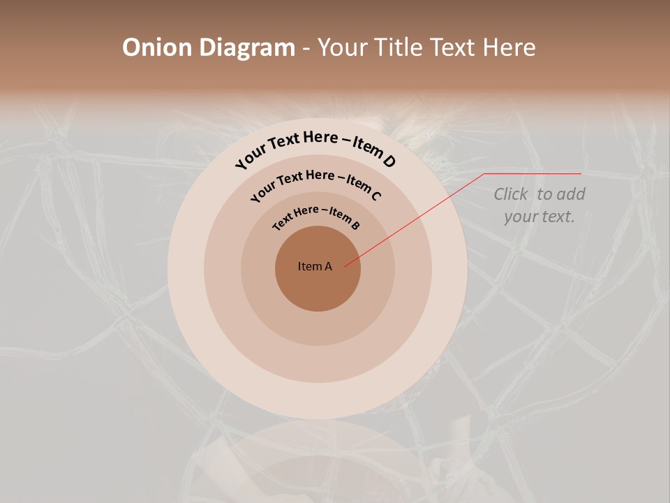 White Person Glass PowerPoint Template