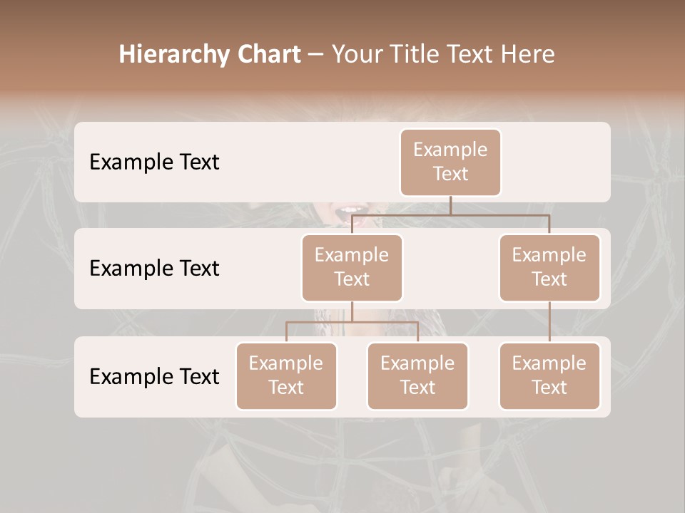 White Person Glass PowerPoint Template