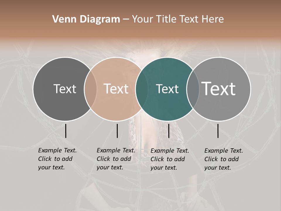 White Person Glass PowerPoint Template
