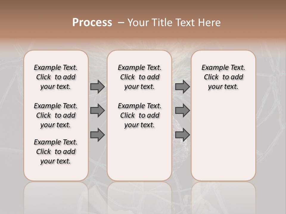 White Person Glass PowerPoint Template