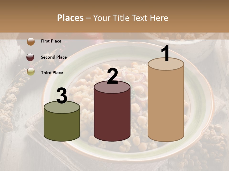 Eating Moroccan Saffron PowerPoint Template