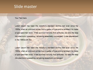 Eating Moroccan Saffron PowerPoint Template