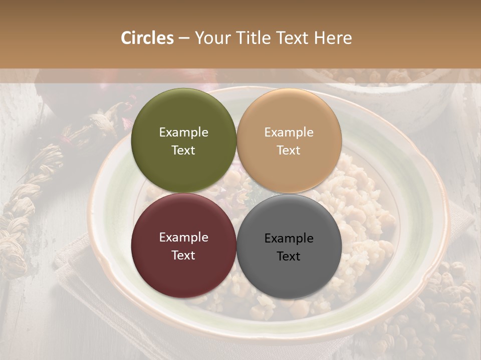 Eating Moroccan Saffron PowerPoint Template