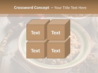 Eating Moroccan Saffron PowerPoint Template