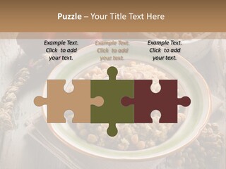 Eating Moroccan Saffron PowerPoint Template