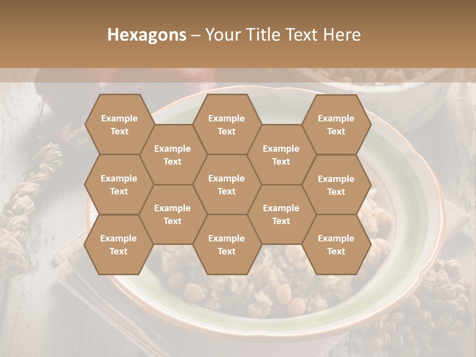 Eating Moroccan Saffron PowerPoint Template