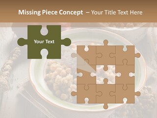 Eating Moroccan Saffron PowerPoint Template