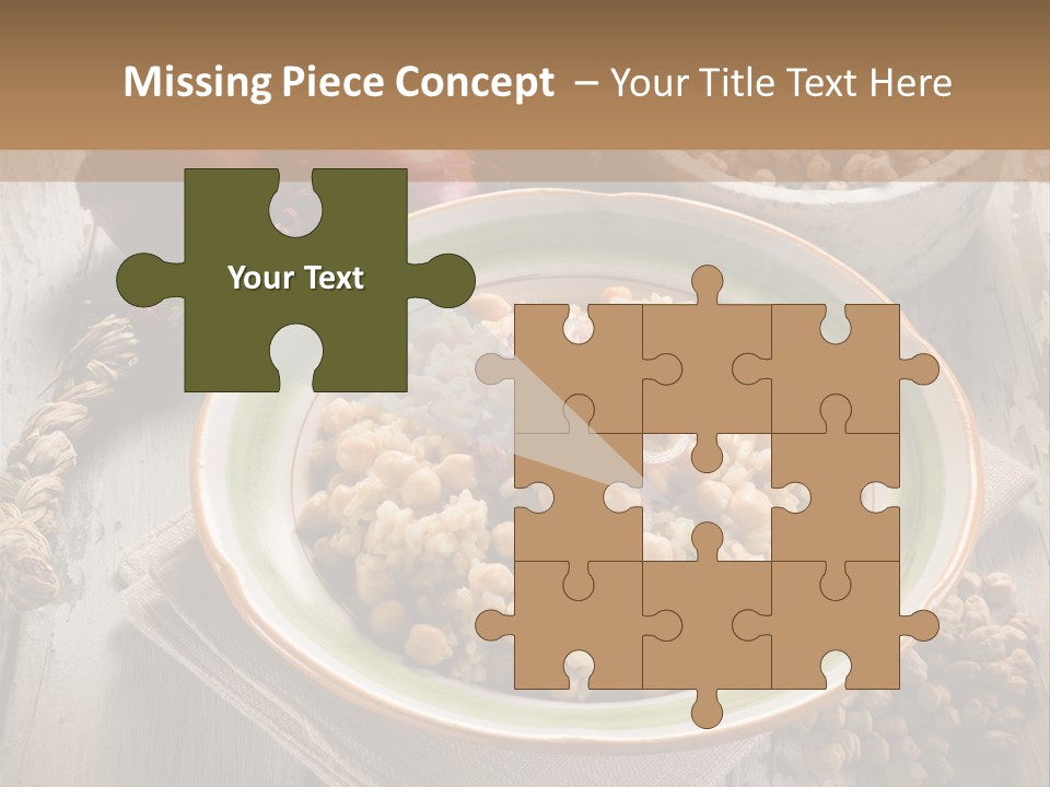 Eating Moroccan Saffron PowerPoint Template