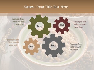 Eating Moroccan Saffron PowerPoint Template