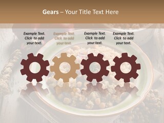 Eating Moroccan Saffron PowerPoint Template