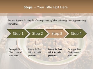 Eating Moroccan Saffron PowerPoint Template