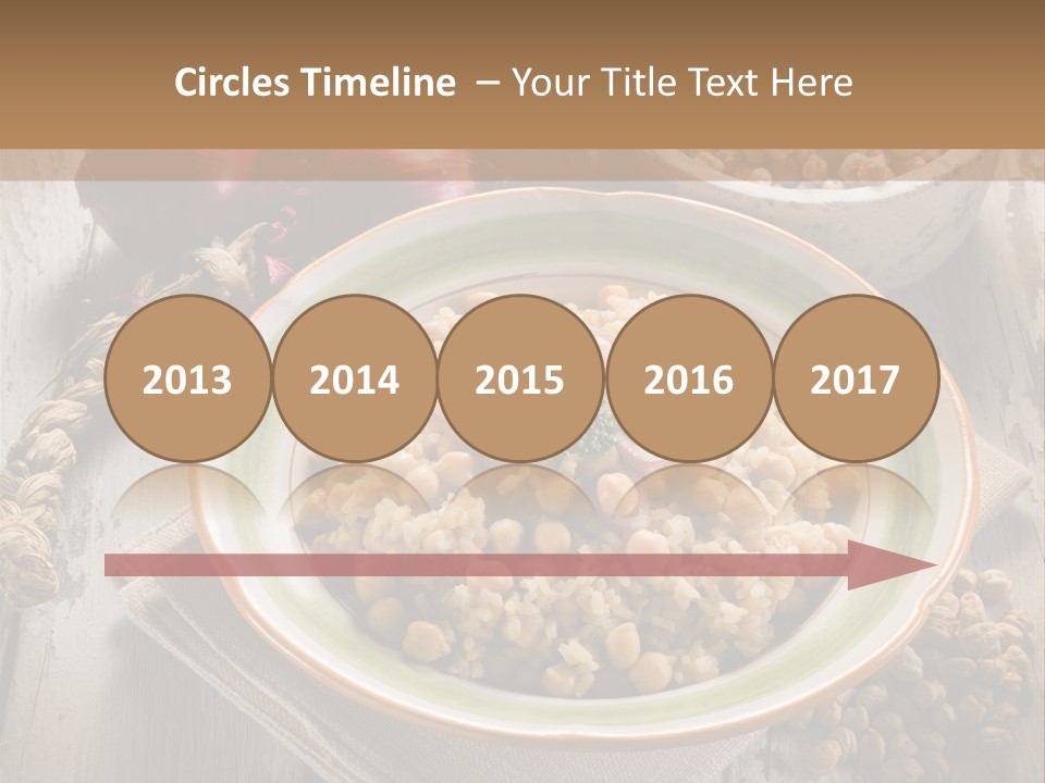 Eating Moroccan Saffron PowerPoint Template