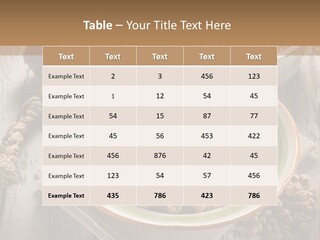 Eating Moroccan Saffron PowerPoint Template