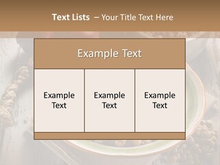 Eating Moroccan Saffron PowerPoint Template