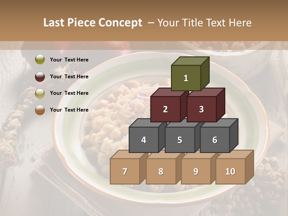 Eating Moroccan Saffron PowerPoint Template