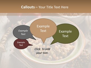 Eating Moroccan Saffron PowerPoint Template