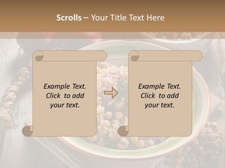 Eating Moroccan Saffron PowerPoint Template