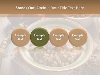 Eating Moroccan Saffron PowerPoint Template