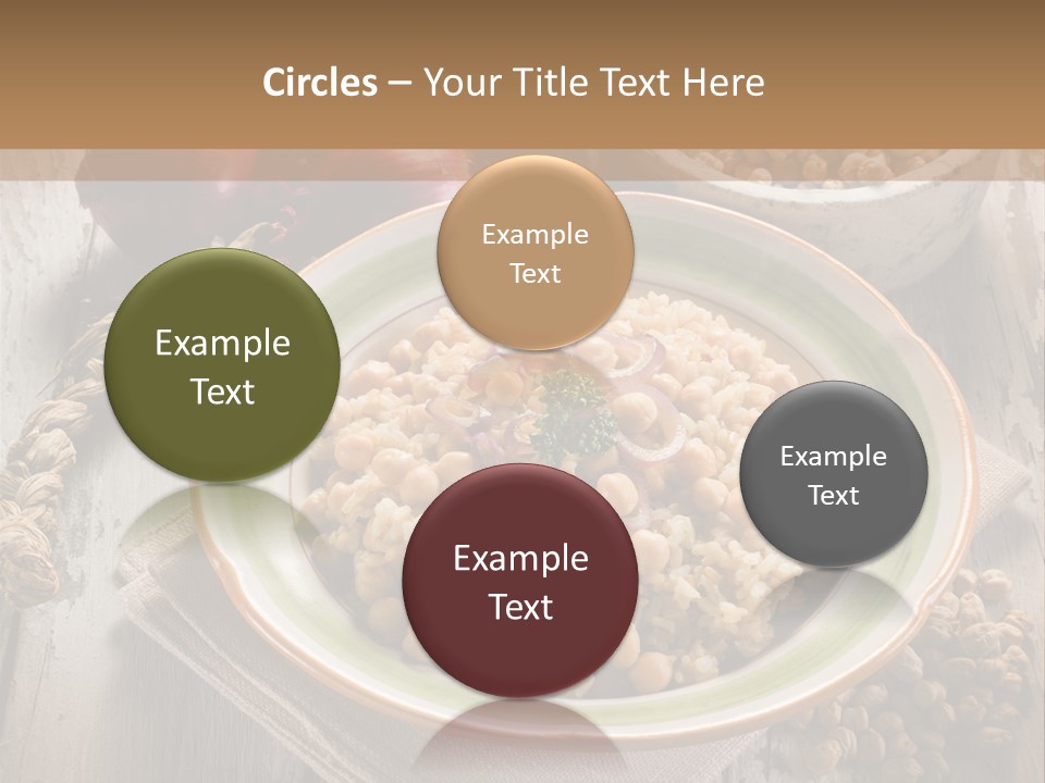 Eating Moroccan Saffron PowerPoint Template