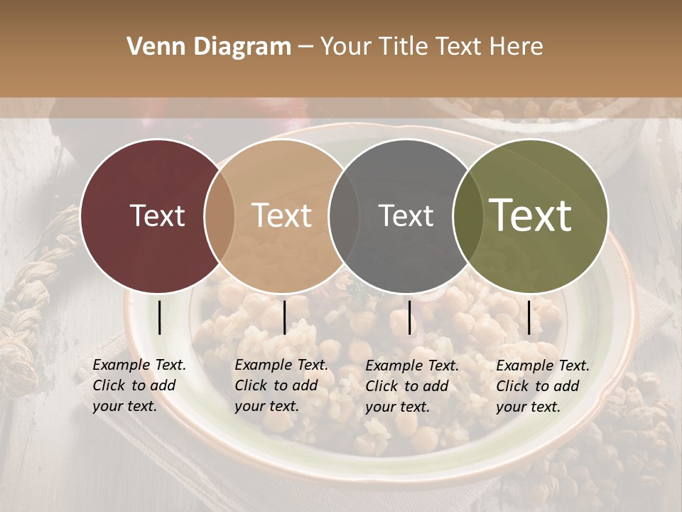 Eating Moroccan Saffron PowerPoint Template