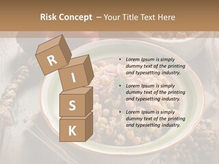 Eating Moroccan Saffron PowerPoint Template