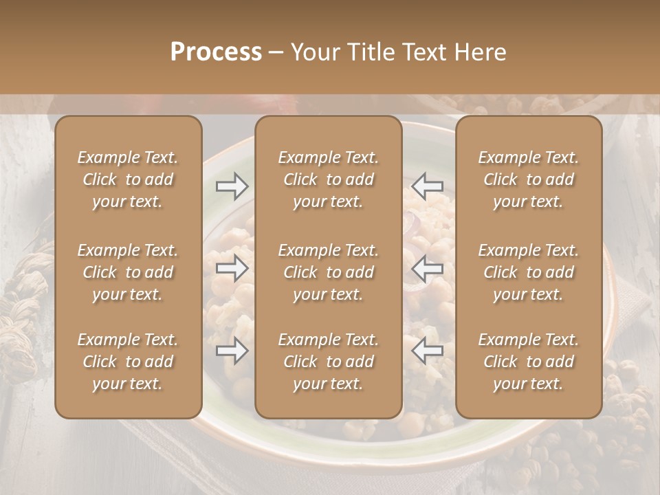 Eating Moroccan Saffron PowerPoint Template
