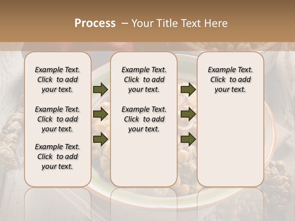 Eating Moroccan Saffron PowerPoint Template