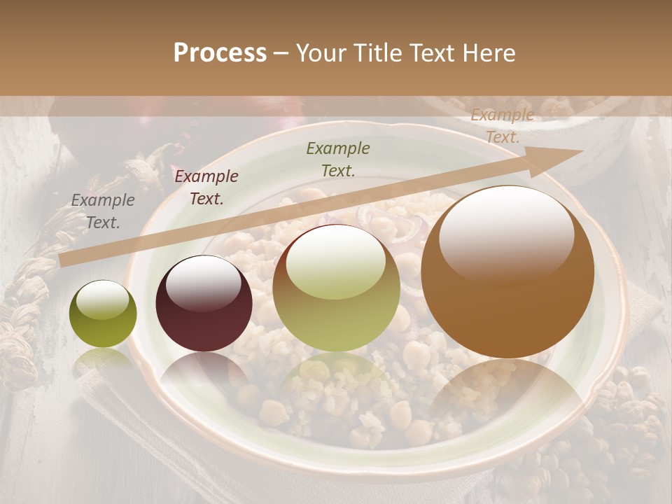 Eating Moroccan Saffron PowerPoint Template