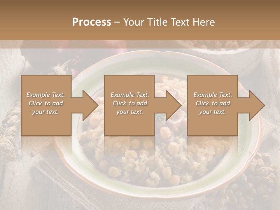 Eating Moroccan Saffron PowerPoint Template
