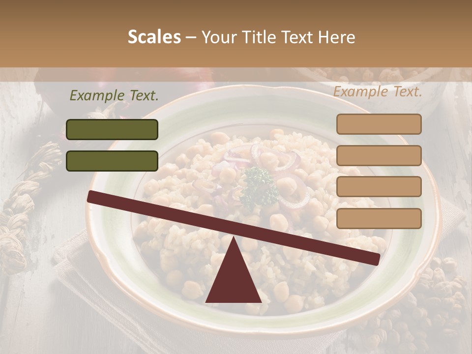 Eating Moroccan Saffron PowerPoint Template