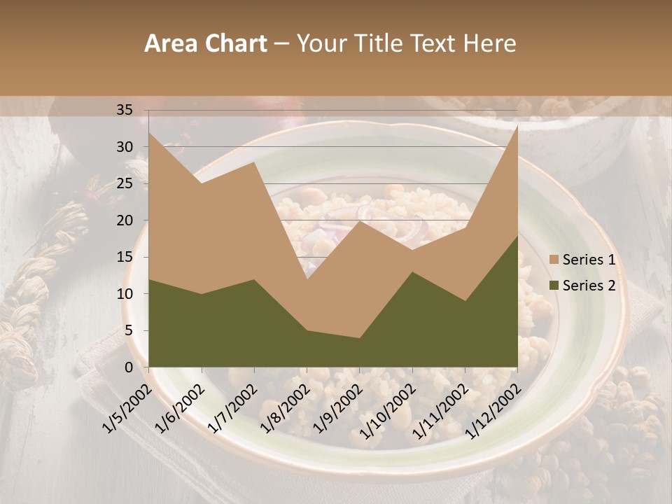 Eating Moroccan Saffron PowerPoint Template