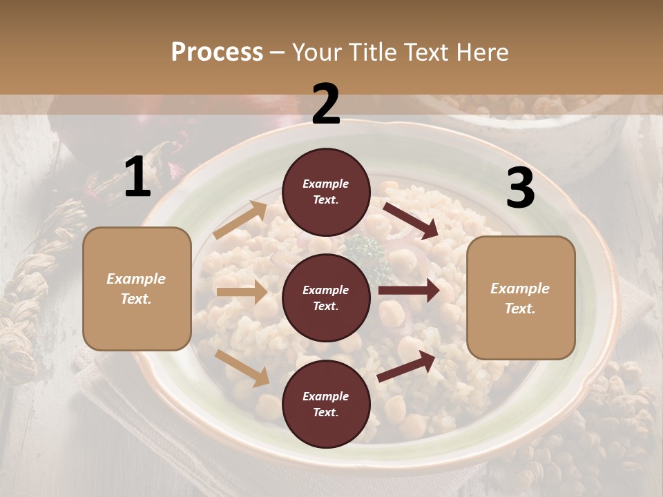 Eating Moroccan Saffron PowerPoint Template