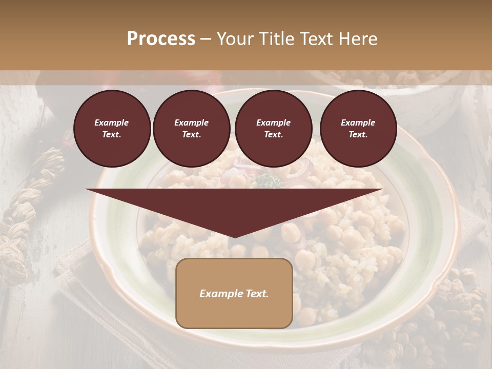 Eating Moroccan Saffron PowerPoint Template