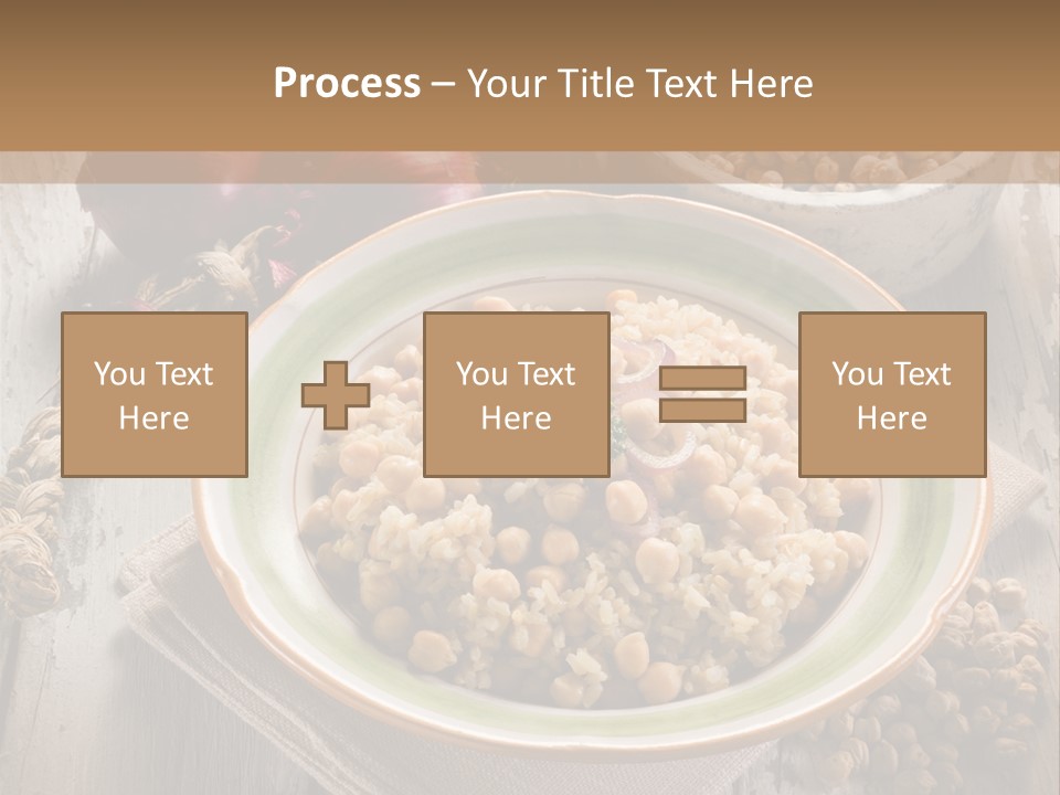 Eating Moroccan Saffron PowerPoint Template