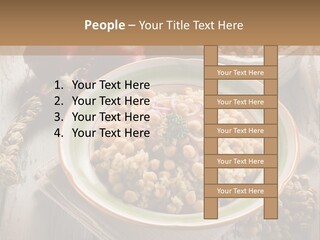 Eating Moroccan Saffron PowerPoint Template
