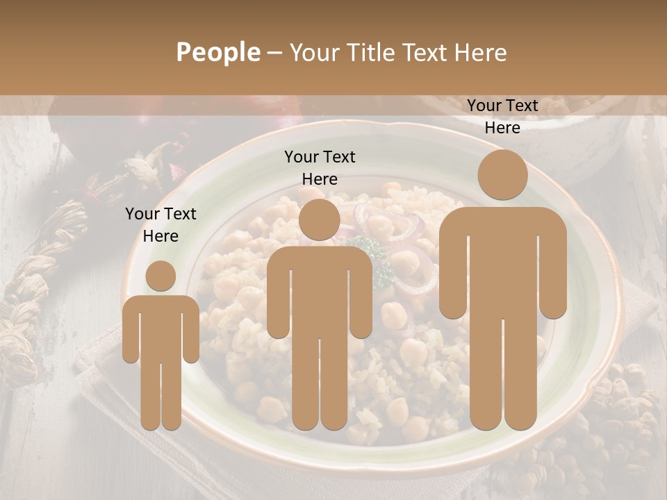 Eating Moroccan Saffron PowerPoint Template