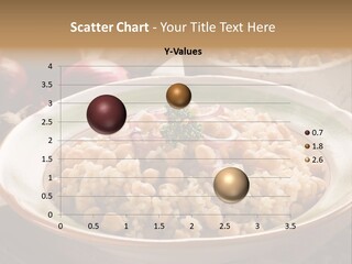 Mediterranean Plate Healthy PowerPoint Template