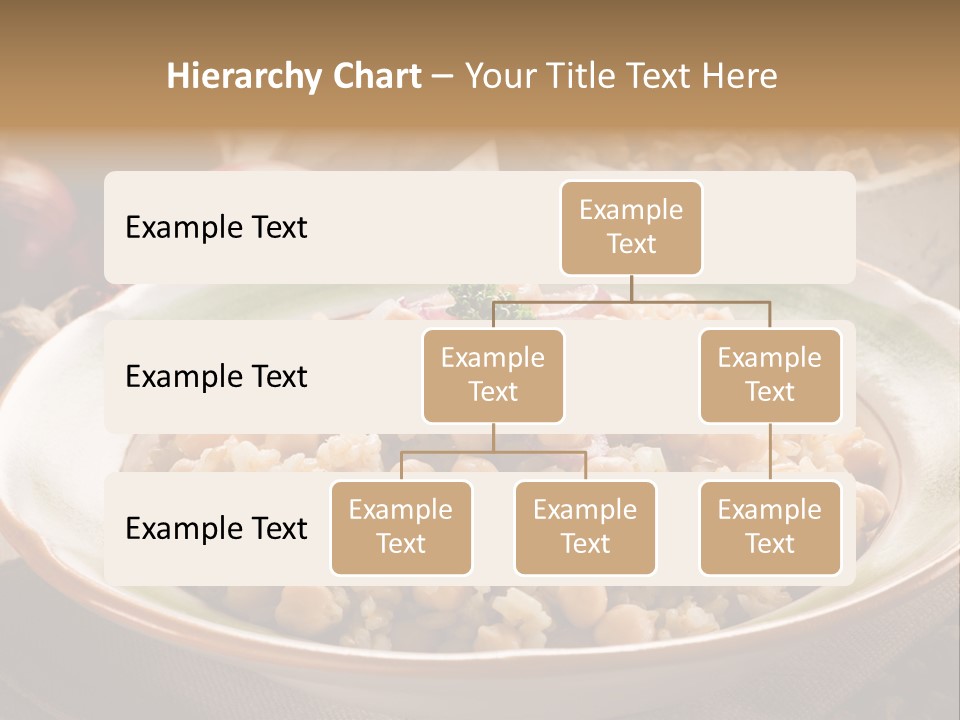 Mediterranean Plate Healthy PowerPoint Template