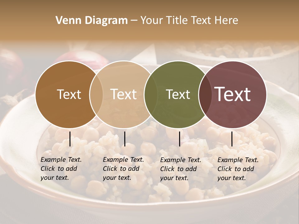 Mediterranean Plate Healthy PowerPoint Template