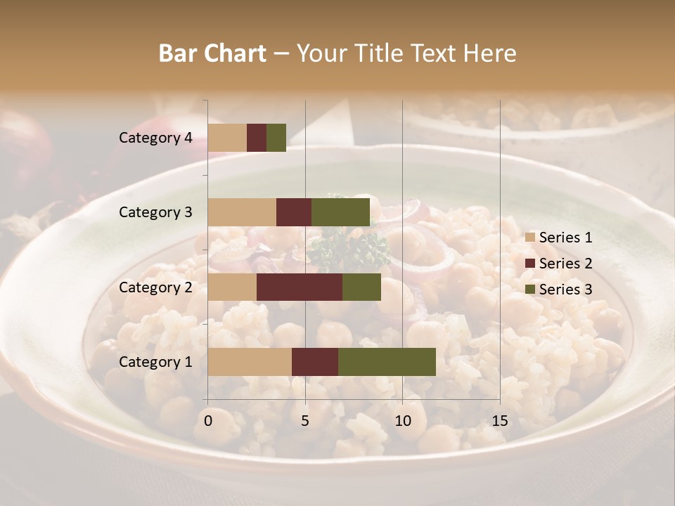 Mediterranean Plate Healthy PowerPoint Template