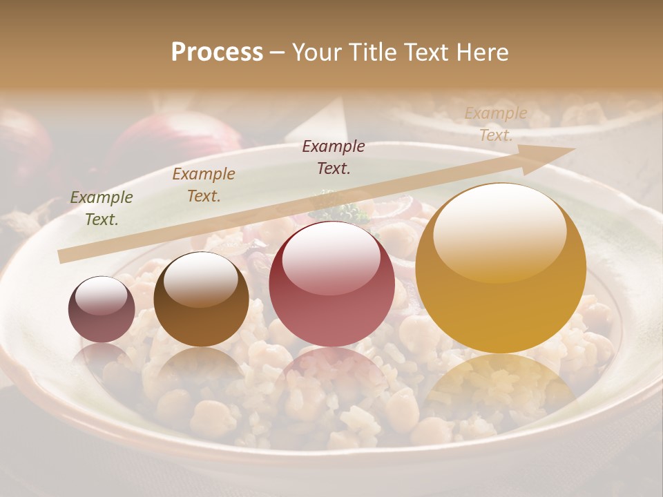 Mediterranean Plate Healthy PowerPoint Template