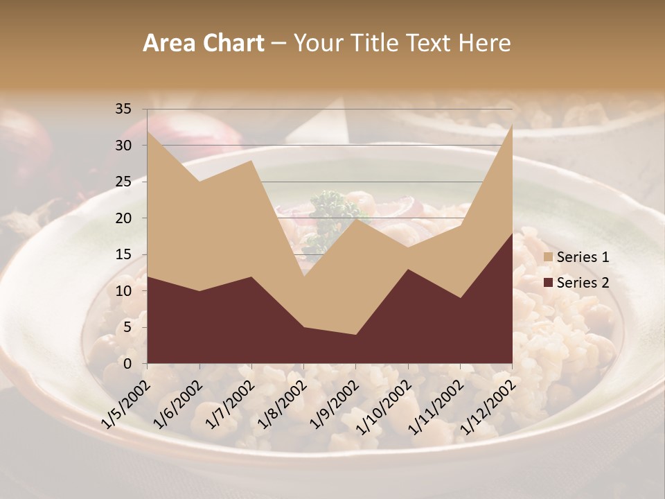 Mediterranean Plate Healthy PowerPoint Template