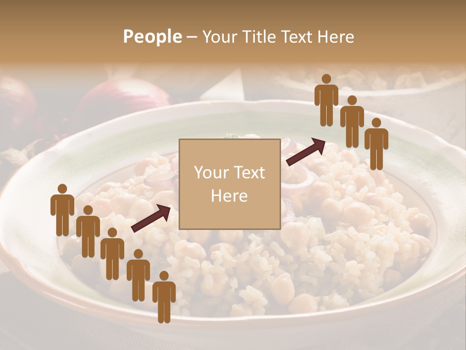 Mediterranean Plate Healthy PowerPoint Template