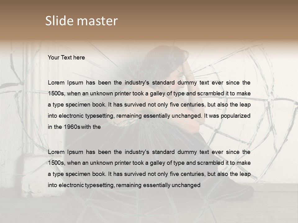 Pain Wall Sensitive PowerPoint Template