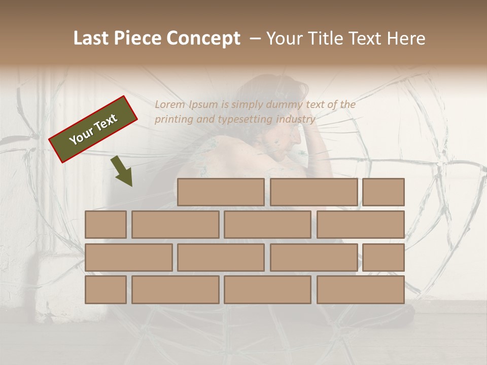 Pain Wall Sensitive PowerPoint Template