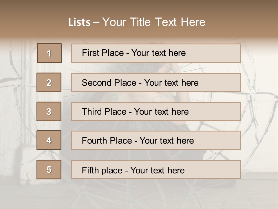 Pain Wall Sensitive PowerPoint Template