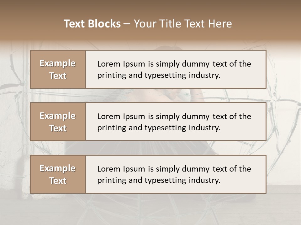 Pain Wall Sensitive PowerPoint Template