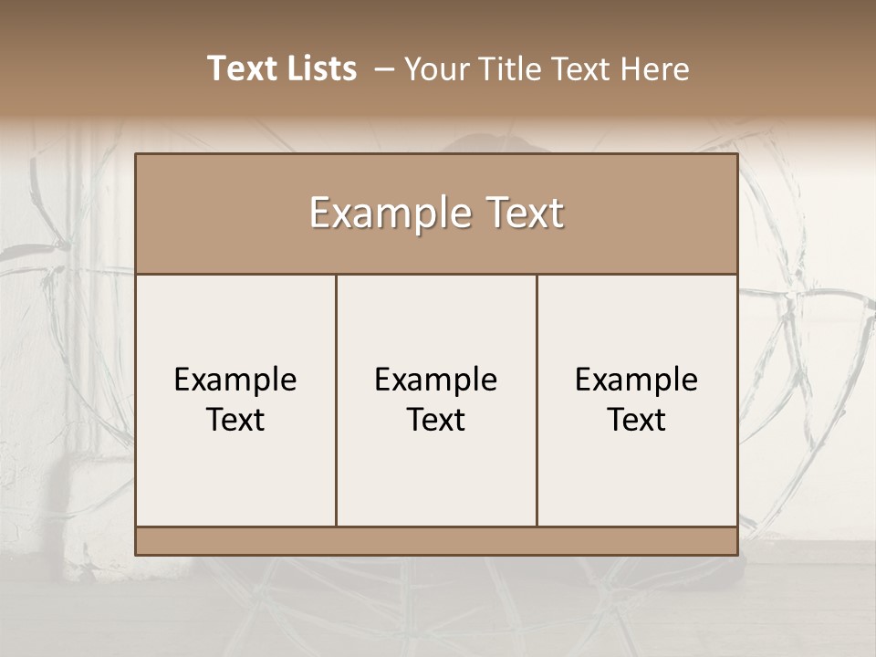 Pain Wall Sensitive PowerPoint Template