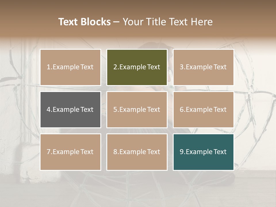 Pain Wall Sensitive PowerPoint Template