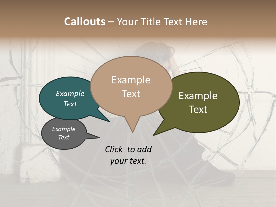 Pain Wall Sensitive PowerPoint Template